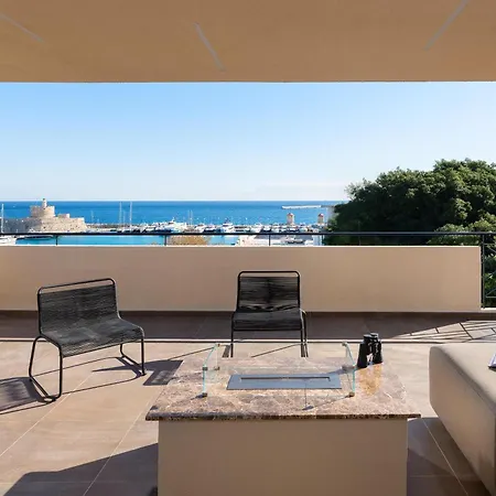 Hamilton Elite Penthouse Tatil Evi Rhodes City